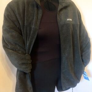 XL Columbia Women's Charcoal Teddy Jacket